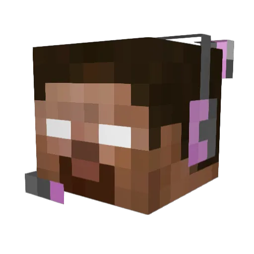 Big_Meaty69 Minecraft avatar head, 3D render