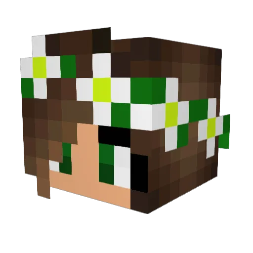 Big_Money2006 Minecraft avatar head, 3D render