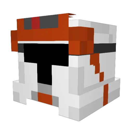 Big_Mop Minecraft avatar head, 3D render