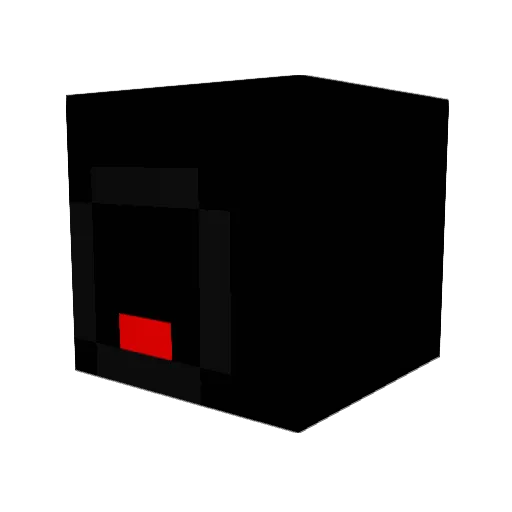 Big_Schlem Minecraft avatar head, 3D render