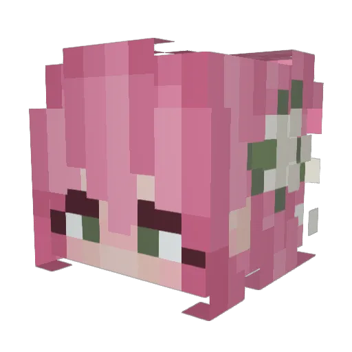 Big_Smurf21 Minecraft avatar head, 3D render