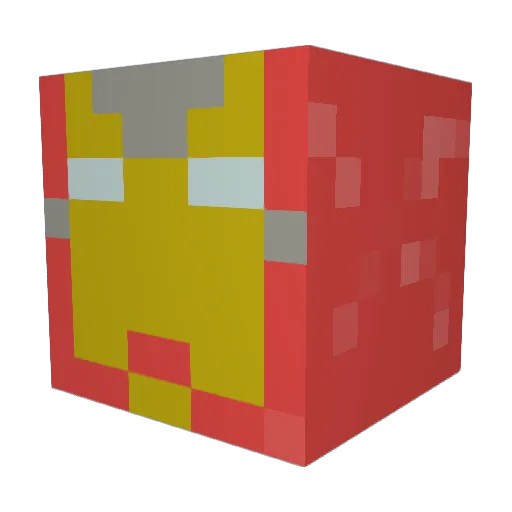 Big_T20 Minecraft avatar head, 3D render