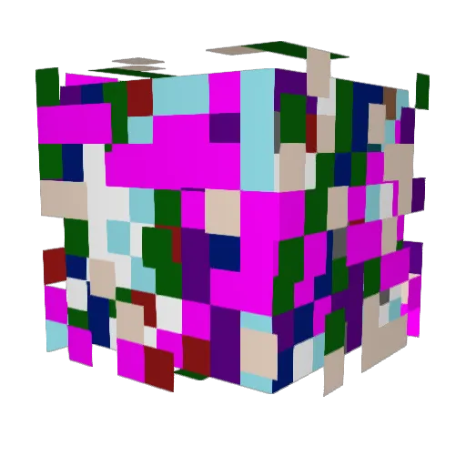 Big_lou23 Minecraft avatar head, 3D render