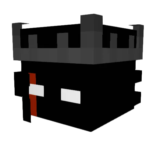 Bigboss1011 Minecraft avatar head, 3D render