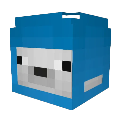 BigbossThijs Minecraft avatar head, 3D render