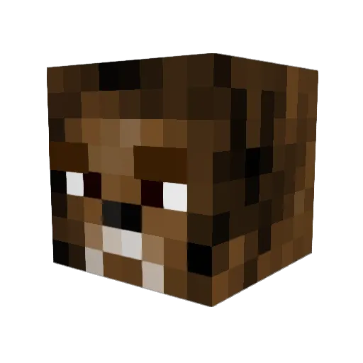 Bigboy1509 Minecraft avatar head, 3D render