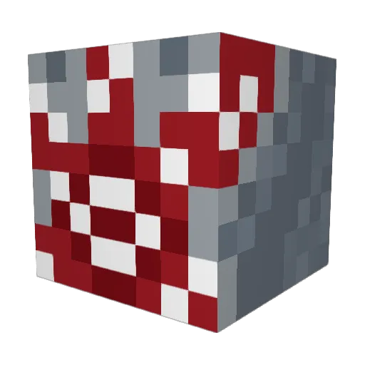 BigboyIRY Minecraft avatar head, 3D render