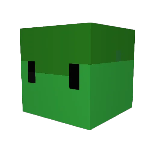 BigbrotherStan Minecraft avatar head, 3D render