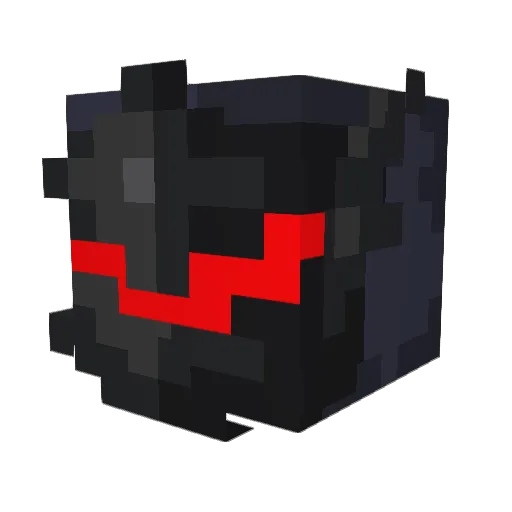 Bigbyz Minecraft avatar head, 3D render
