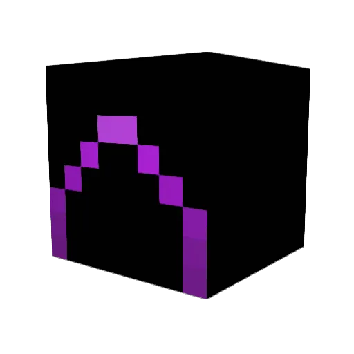 Bigcraft Minecraft avatar head, 3D render