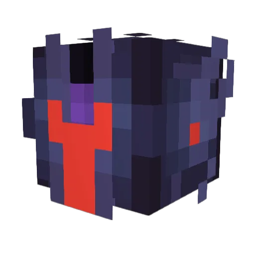 Bigfanglovescal Minecraft avatar head, 3D render
