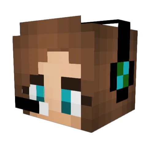 BigfootDevil Minecraft avatar head, 3D render