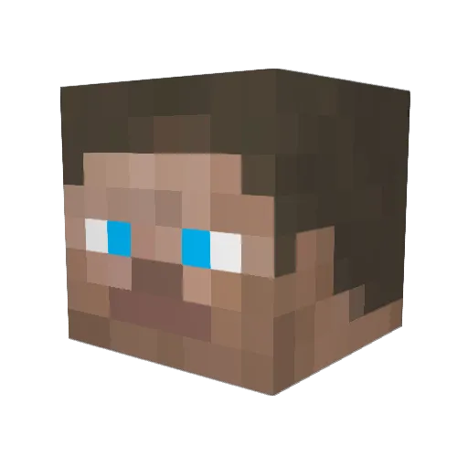 Bigfoot_2 Minecraft avatar head, 3D render