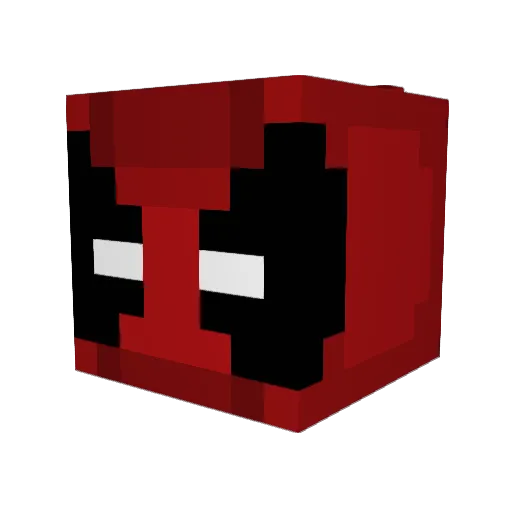 BiggKaarki Minecraft avatar head, 3D render