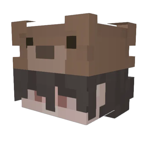 BiggestOfBlocks Minecraft avatar head, 3D render