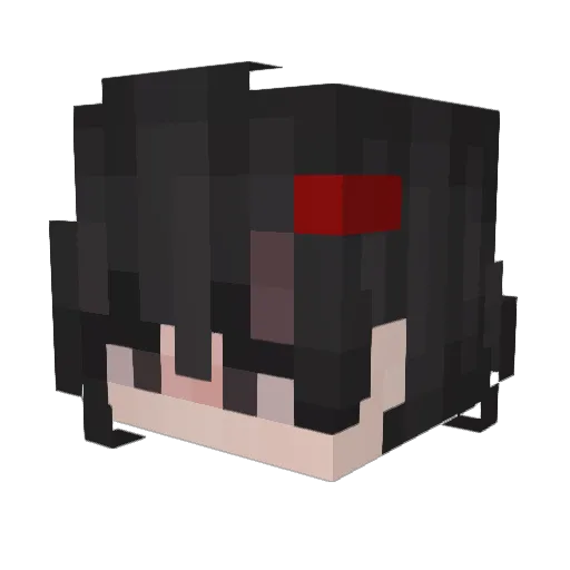 Biggestbenn Minecraft avatar head, 3D render