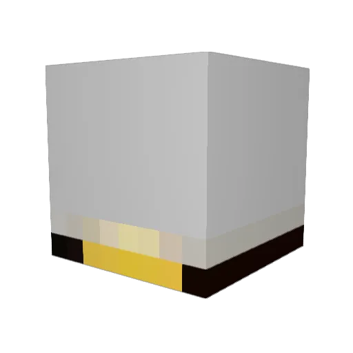Bigggles Minecraft avatar head, 3D render