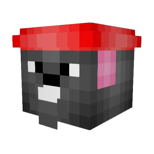 BiggieCheese72 Minecraft avatar head, 3D render