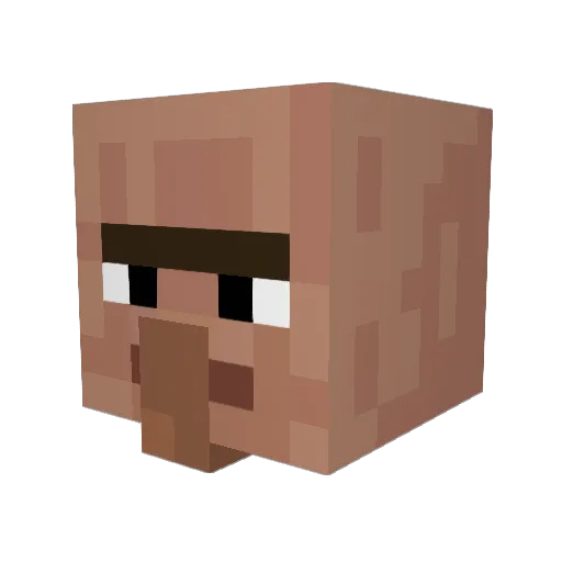 Biggnasty99 Minecraft avatar head, 3D render