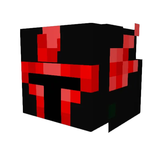 Biggs2717 Minecraft avatar head, 3D render