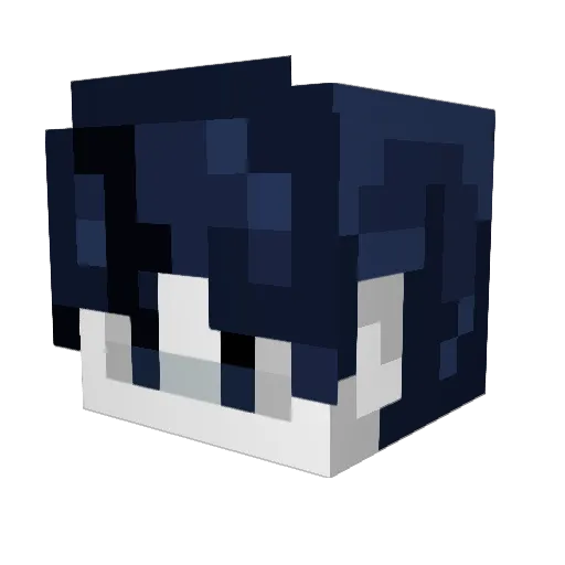Biggun1 Minecraft avatar head, 3D render