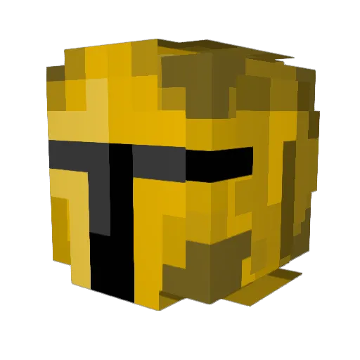 Biggy_03 Minecraft avatar head, 3D render