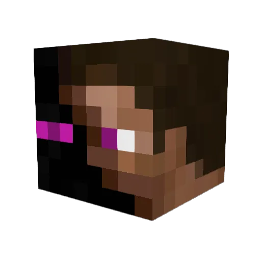 Bigmac20011 Minecraft avatar head, 3D render