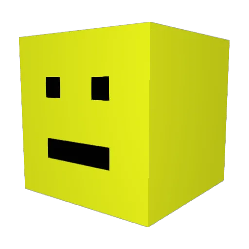 Bigmacstealer Minecraft avatar head, 3D render