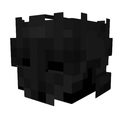 Bigman4030 Minecraft avatar head, 3D render