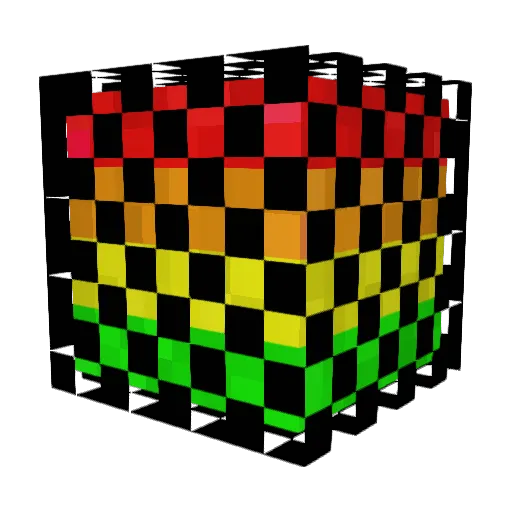 Bigpenguins Minecraft avatar head, 3D render
