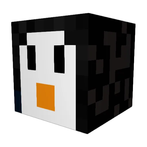 Bigred7474 Minecraft avatar head, 3D render