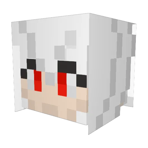 Bigtank498 Minecraft avatar head, 3D render