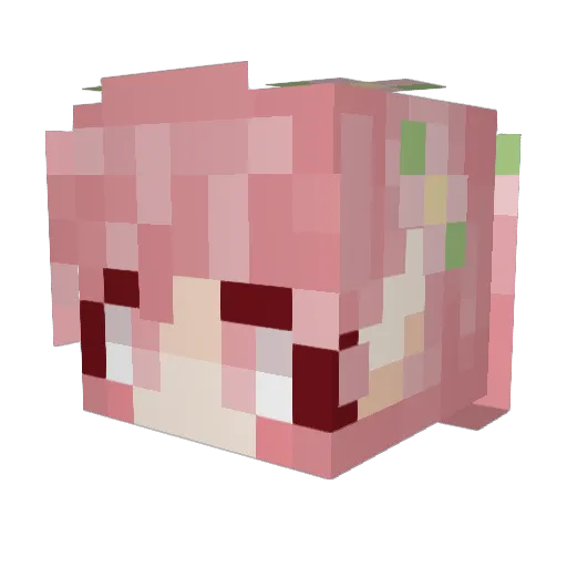BigxPapa03 Minecraft avatar head, 3D render