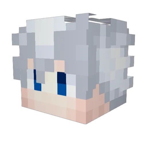 BigzBoiz69 Minecraft avatar head, 3D render