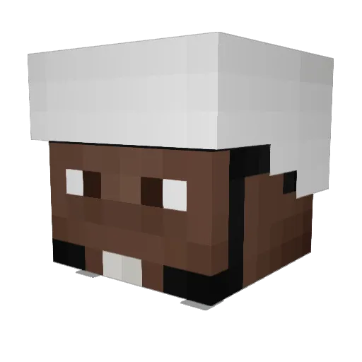 BiigL Minecraft avatar head, 3D render