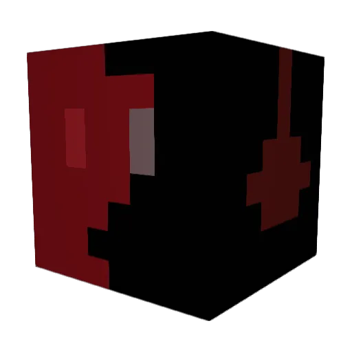 Bika003 Minecraft avatar head, 3D render