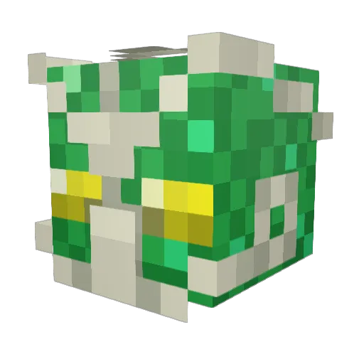 BilaL0821 Minecraft avatar head, 3D render