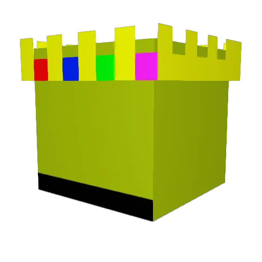 Bilavia Minecraft avatar head, 3D render