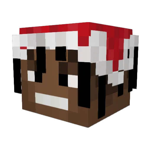 BilboLaggins_ Minecraft avatar head, 3D render