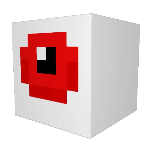 Bild_0912 Minecraft avatar head, 3D render