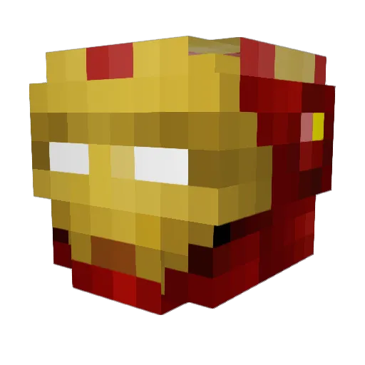 BillGates69 Minecraft avatar head, 3D render