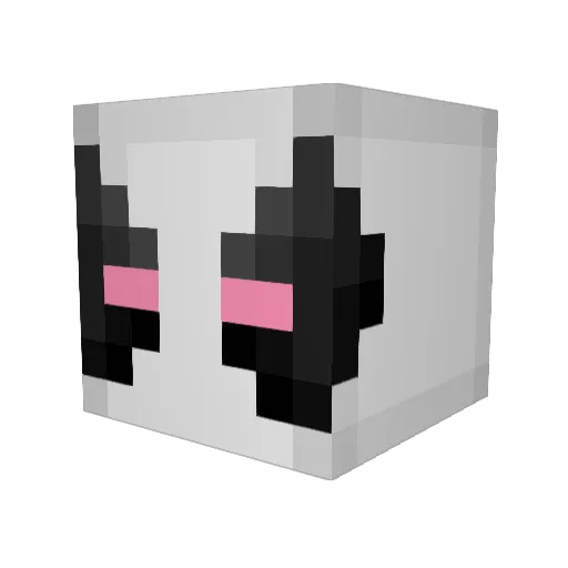 BillLock Minecraft avatar head, 3D render