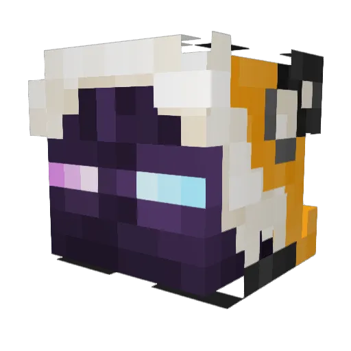 BillNyeCipher Minecraft avatar head, 3D render