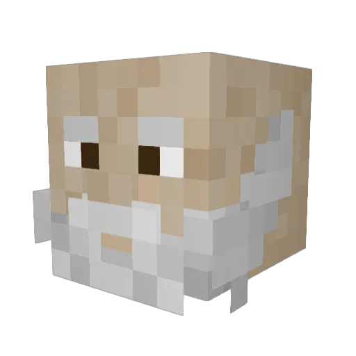 Bill_Clinton666 Minecraft avatar head, 3D render