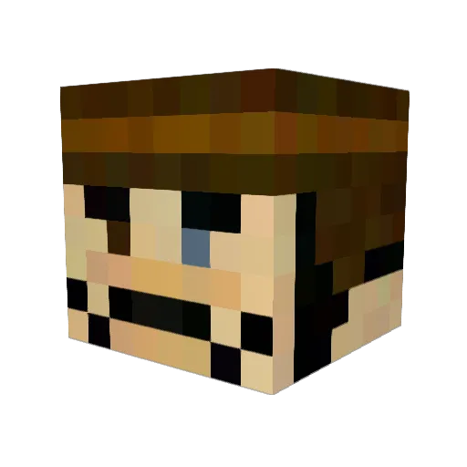 Bill_The_Butcher Minecraft avatar head, 3D render