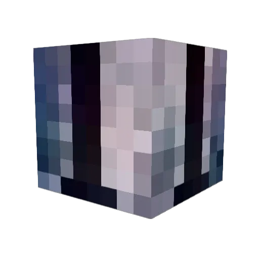Bill___Cipher Minecraft avatar head, 3D render