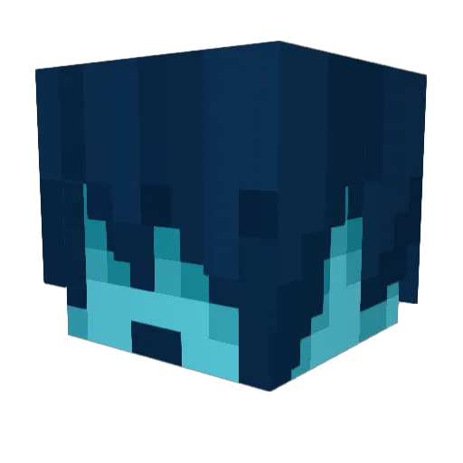 BilliamDW Minecraft avatar head, 3D render