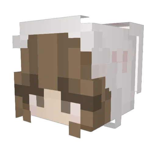 BillieSlays Minecraft avatar head, 3D render