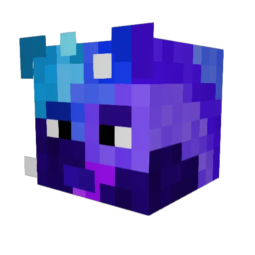 Billinger82 Minecraft avatar head, 3D render