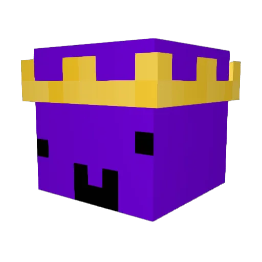 BillionCash Minecraft avatar head, 3D render